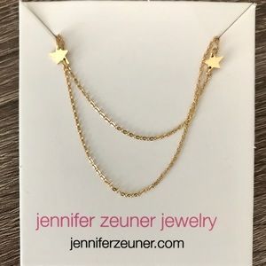 Jennifer Zeuner Star Double Necklace